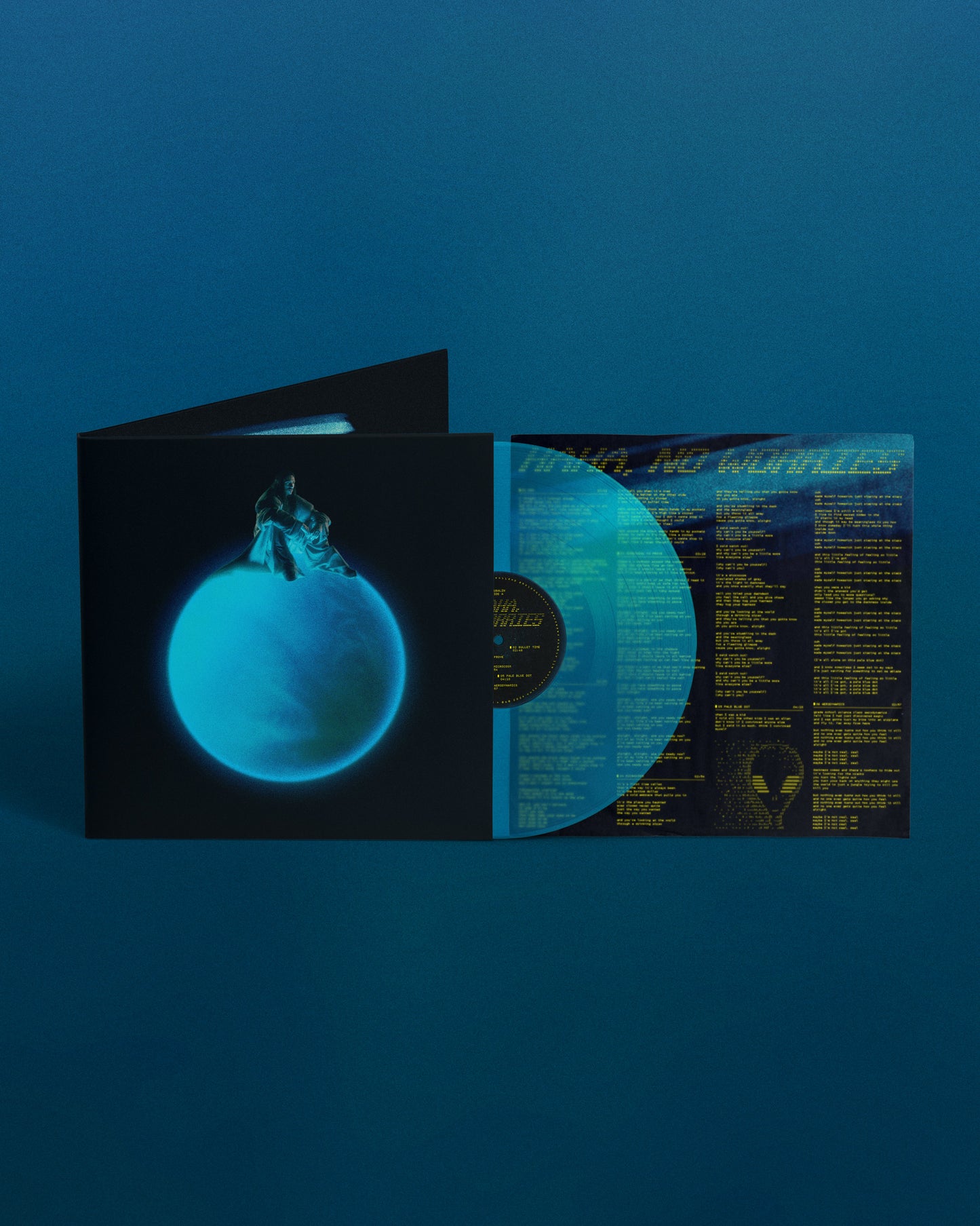 PRE-ORDER special edition – clear blue “haha, no worries” vinyl